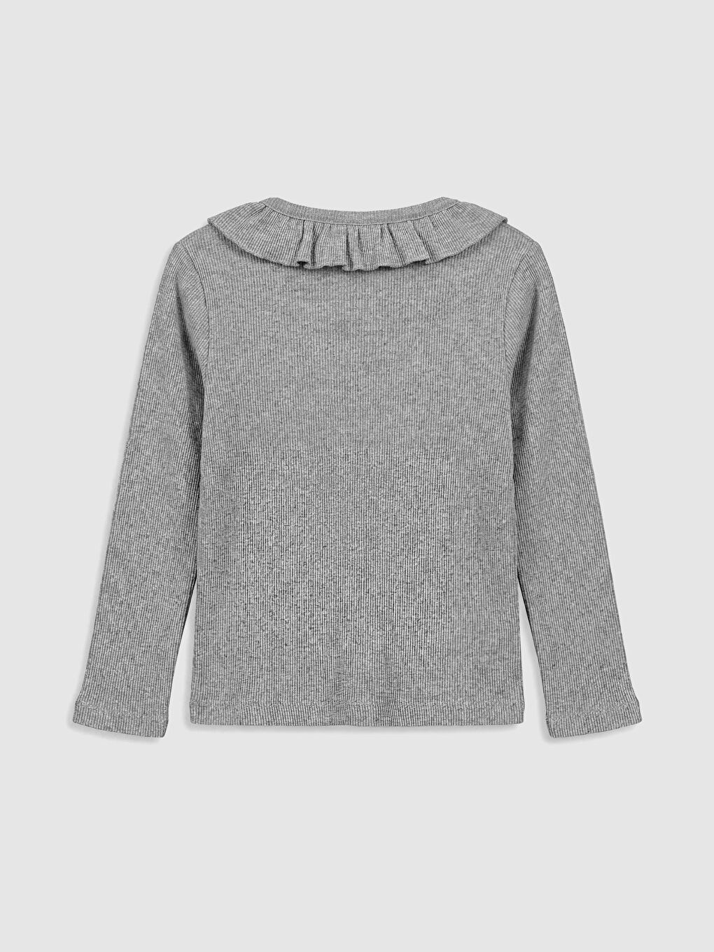 تي شيرت رمادى مختلف الدرجات فتاة-1