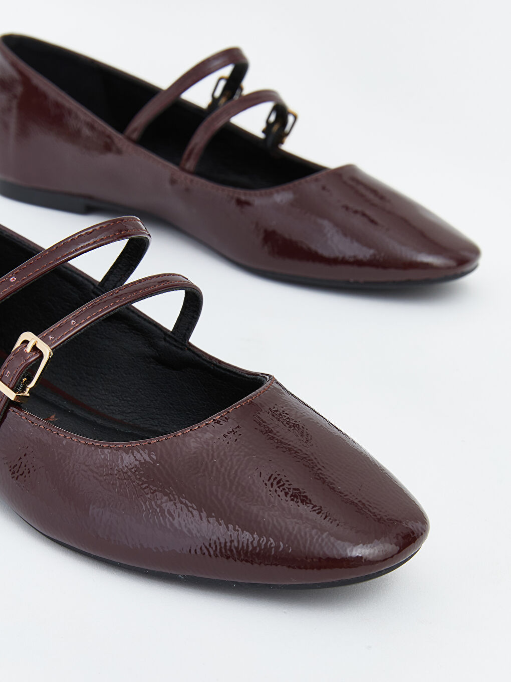 Woman BORDEAUX Ballet Flats-2