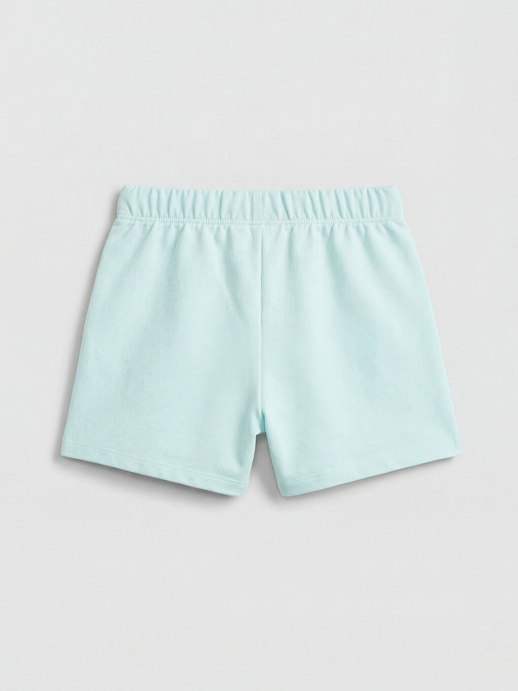 Turkuaz Baskılı Kız Çocuk Soft Touch Tişört ve Şort-4