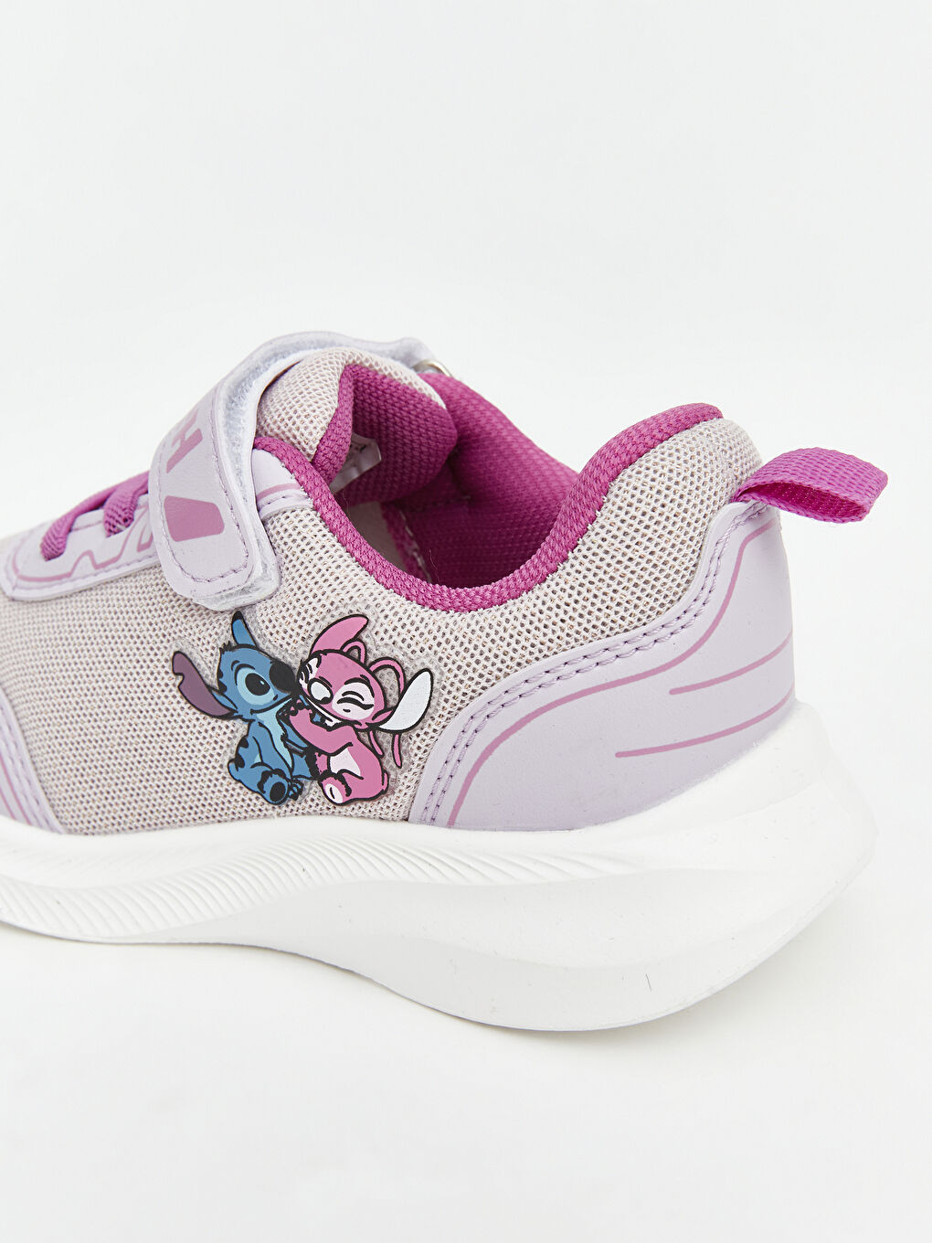 Lila Lilo ve Stitch Baskılı Kız Bebek Spor Ayakkabı-4