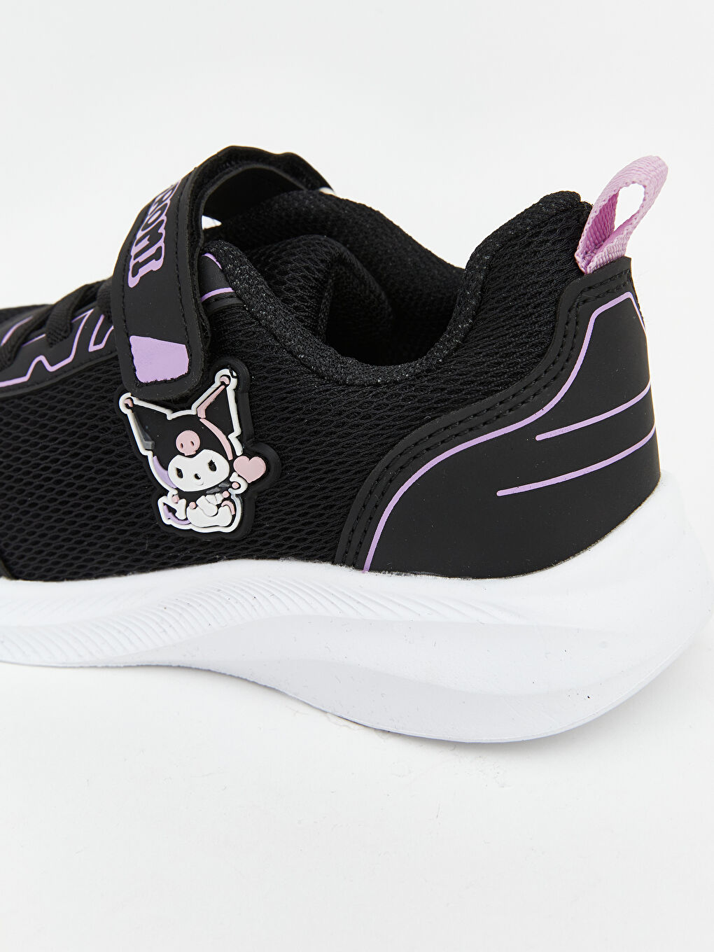 Siyah Kuromi Baskılı Kız Bebek Spor Ayakkabı-4