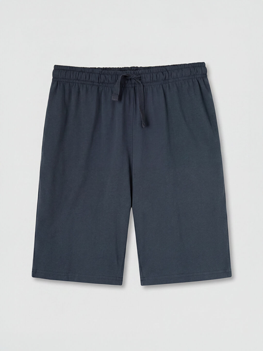 Antrasit Regular Fit Erkek Şortlu Pijama Takımı-4