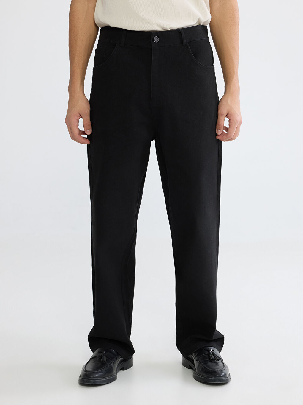 Man BLACK Trousers-1