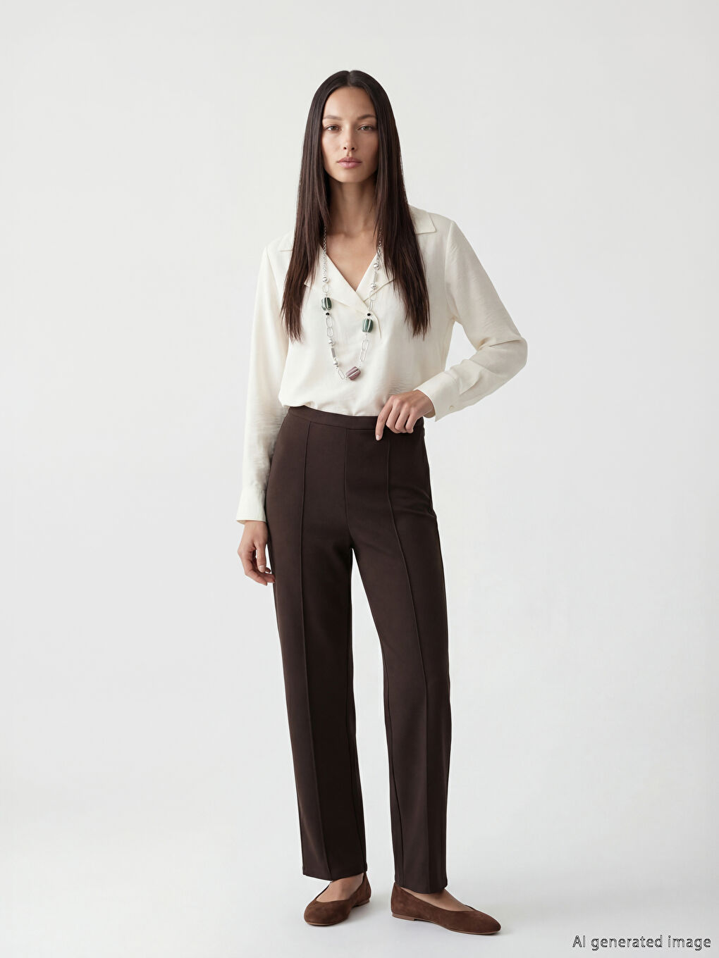 Women's Loose Fit Trousers