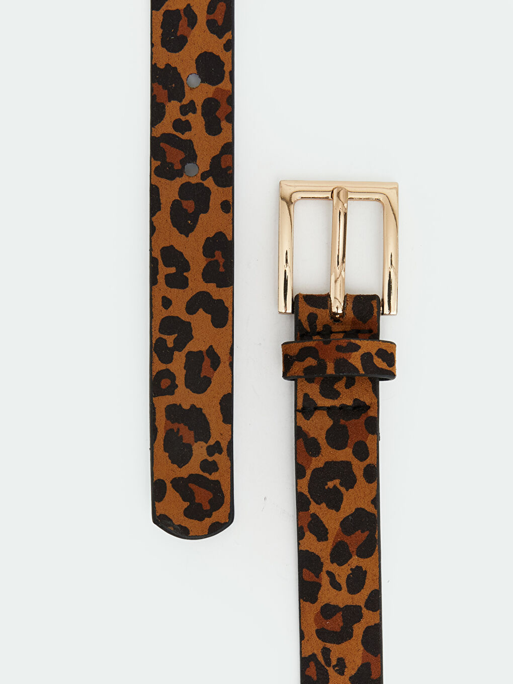 حزام نسائي بطبعة جلد النمر-2