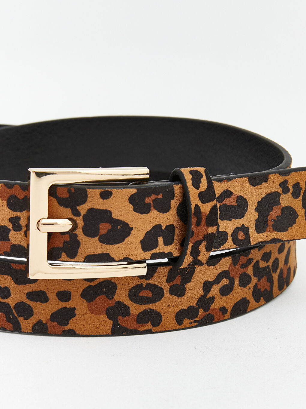 حزام نسائي بطبعة جلد النمر-3