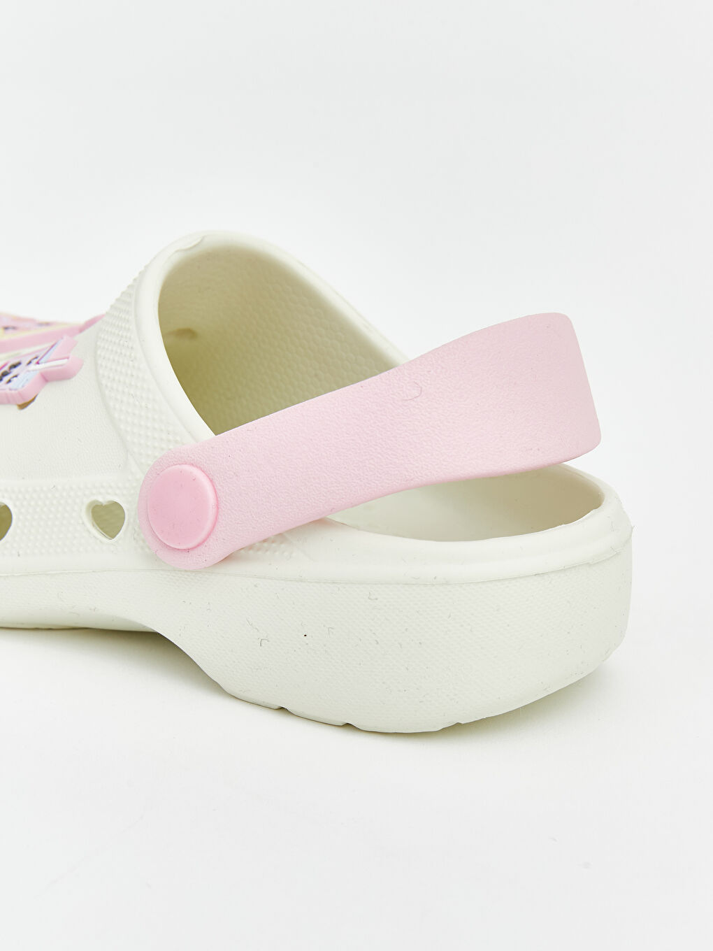 Ekru Dondurma Baskılı Kız Bebek Plaj Sandaleti-4