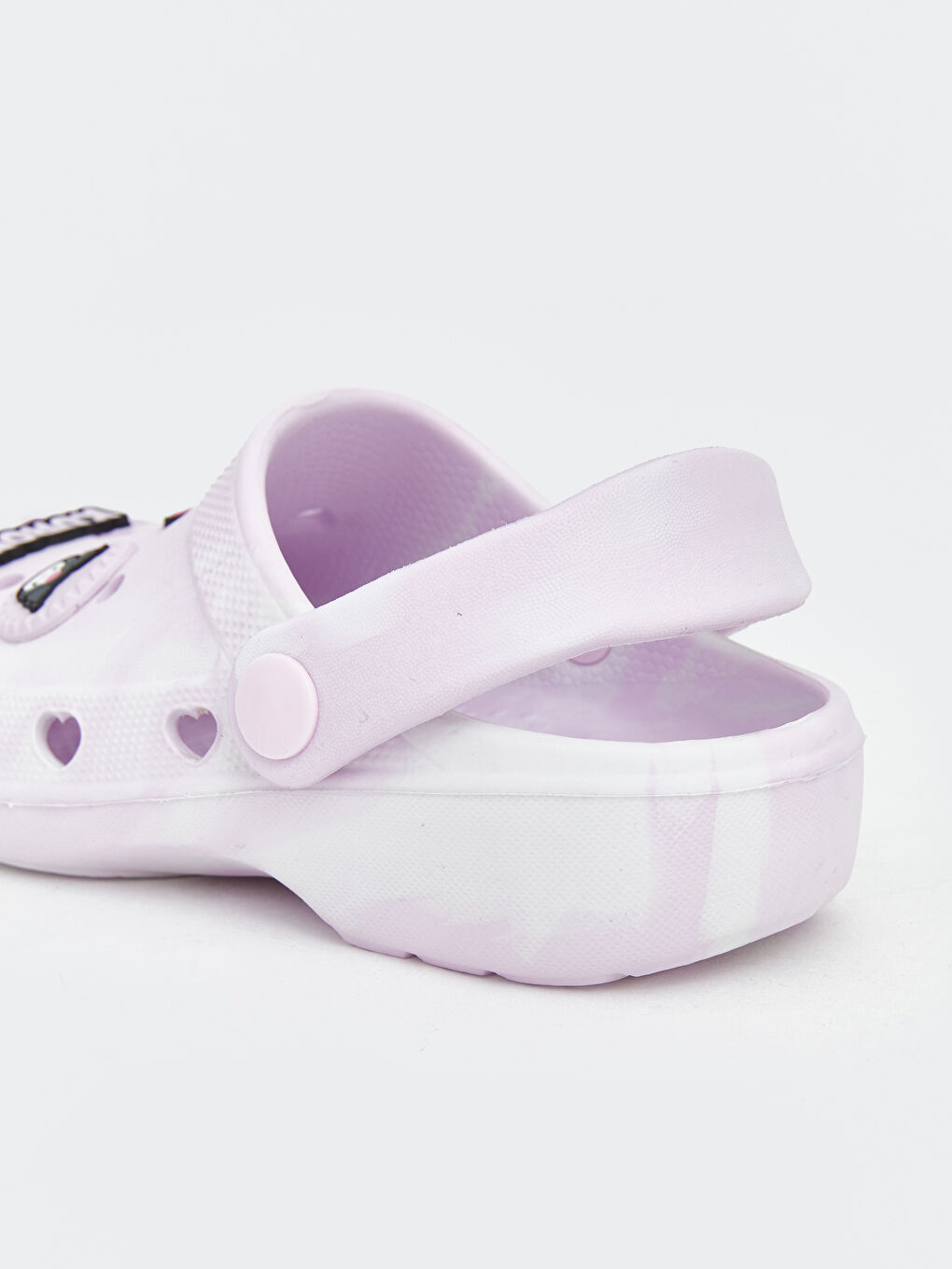 Lila Kuromi Baskılı Kız Çocuk Plaj Sandaleti-4