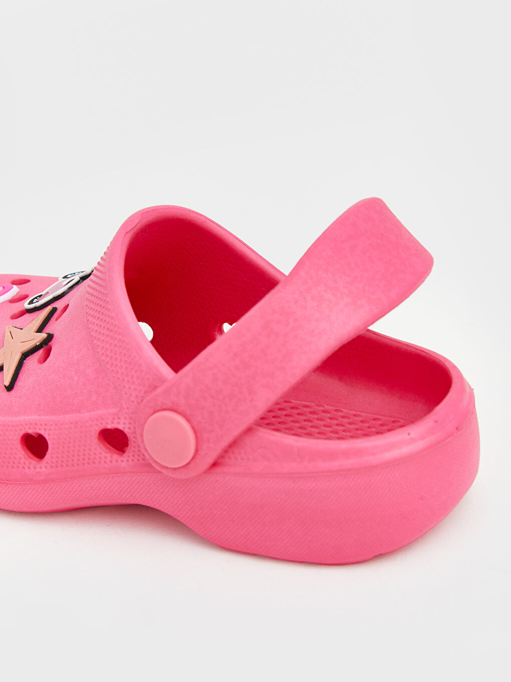 Pembe Barbie Lisanslı Kız Bebek Plaj Terliği-4