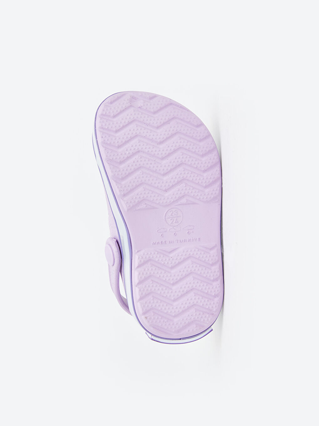 Lila Sanrio Baskılı Kız Bebek Plaj Sandaleti-4