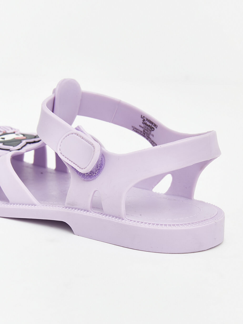 Lila Kuromi Baskılı Kız Bebek Sandalet-3