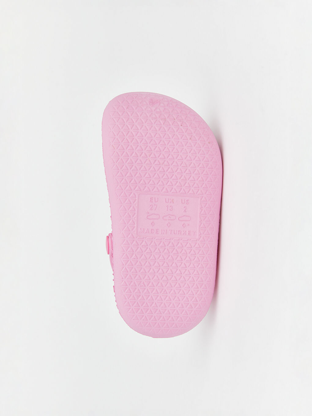 Pembe Simli Kız Bebek Plaj Sandaleti-3