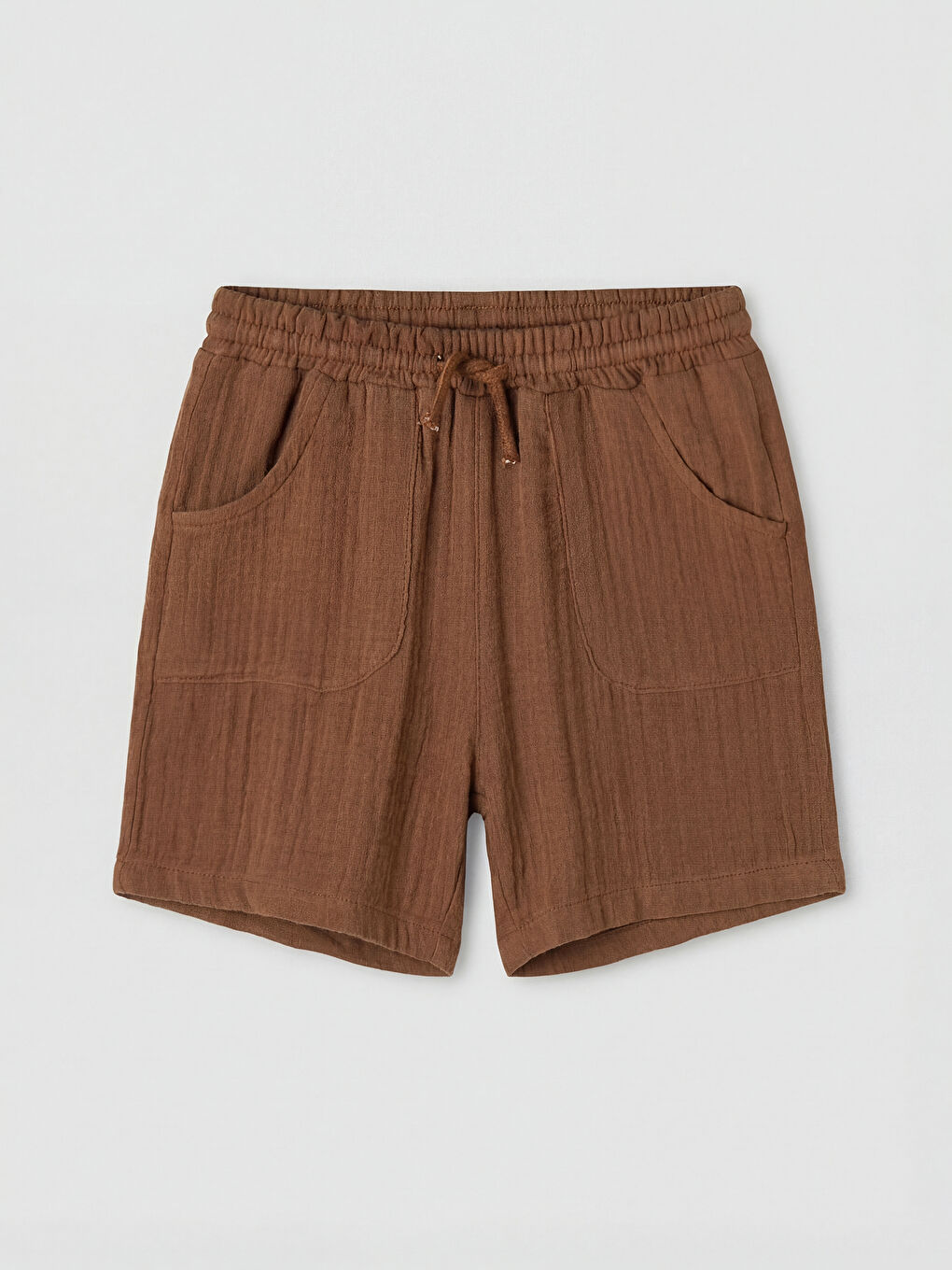 Desenli Erkek Bebek Müslin Şortlu Takım-2