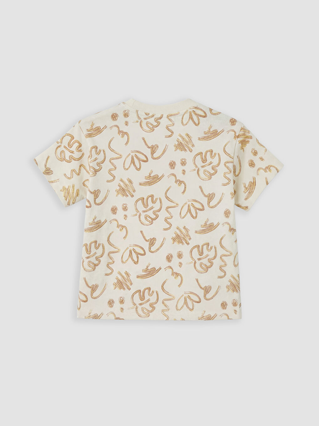 Desenli Erkek Bebek Müslin Şortlu Takım-3