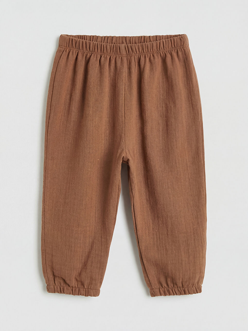 Ekru Erkek Bebek Müslin Tişört ve Pantolon-3