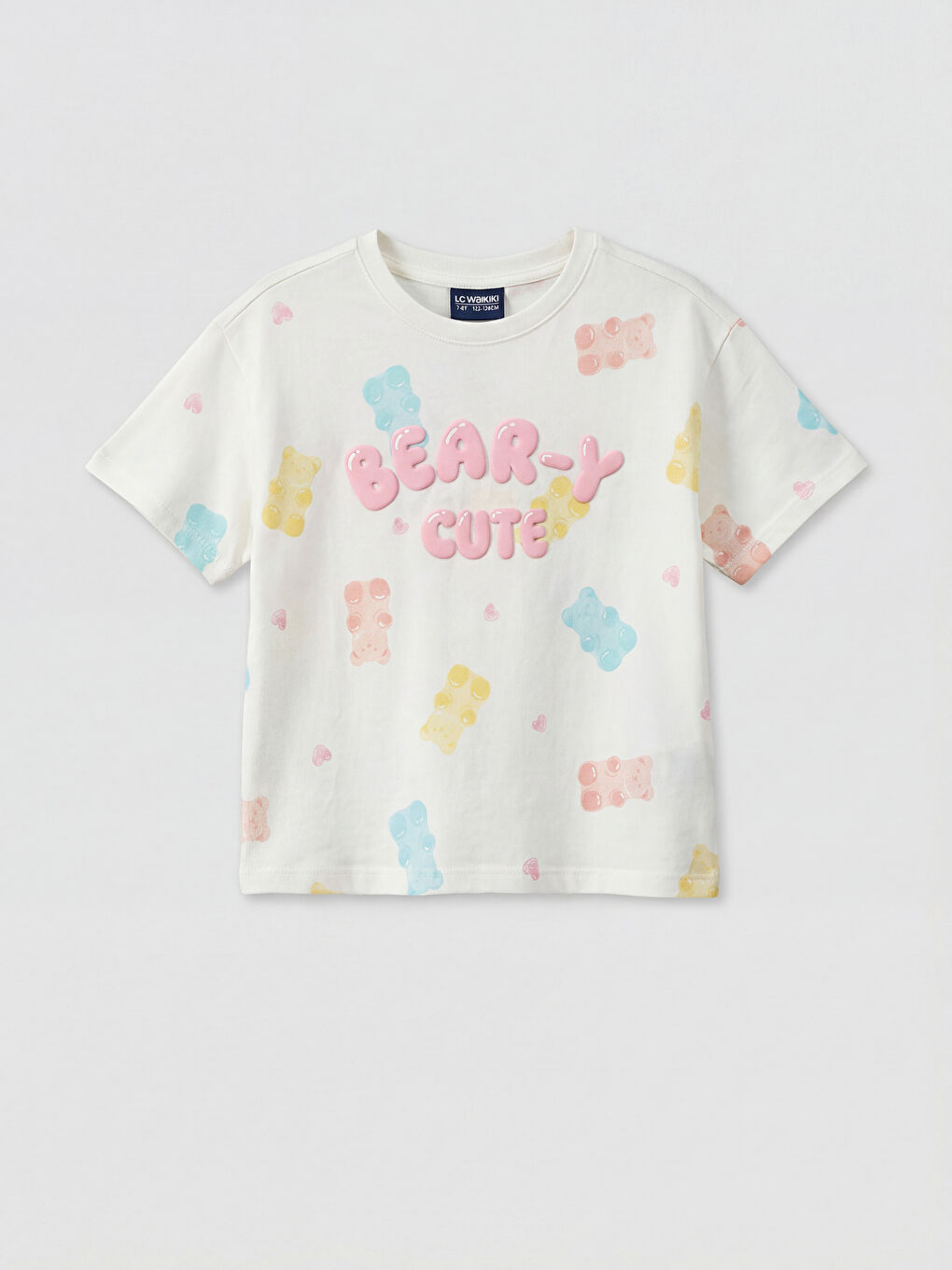 SVETLO BEŽ Pidžama komplet Devojka-1