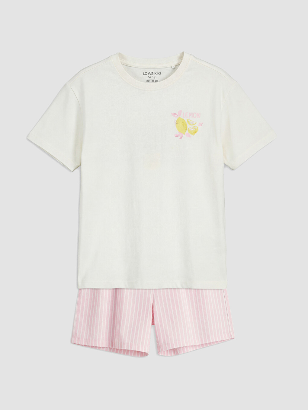 Girl Ecru Pyjama Set