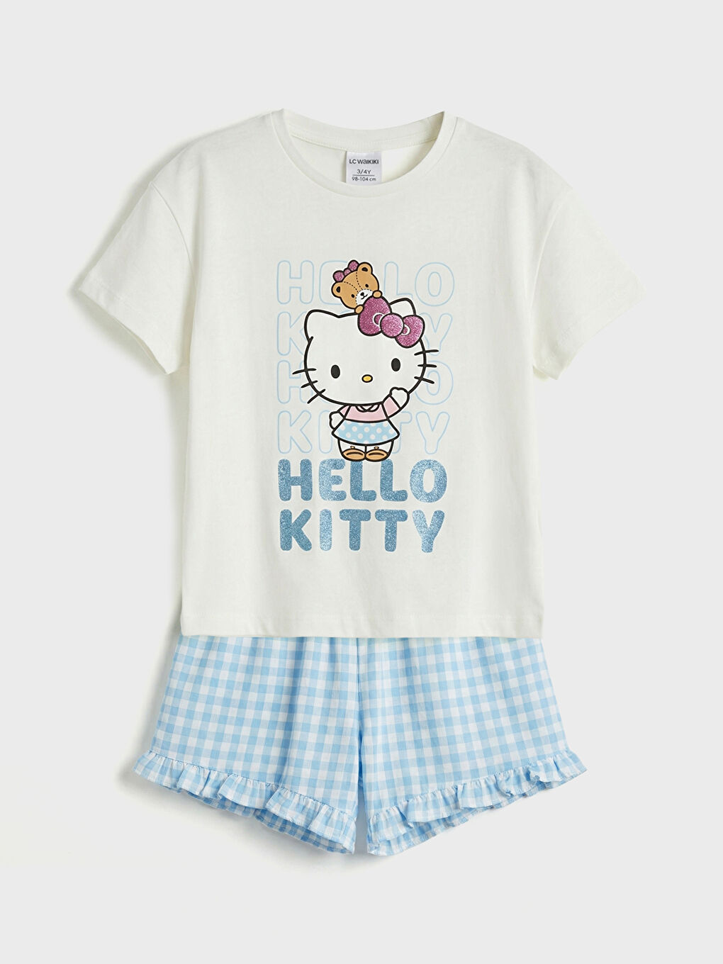 Girl ECRU Pyjama Set