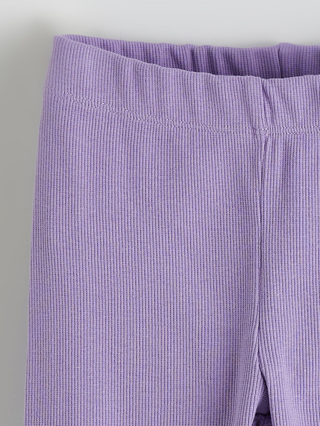 Lila Hello Kitty Baskılı Kız Çocuk Penye Tişört ve Tayt-5