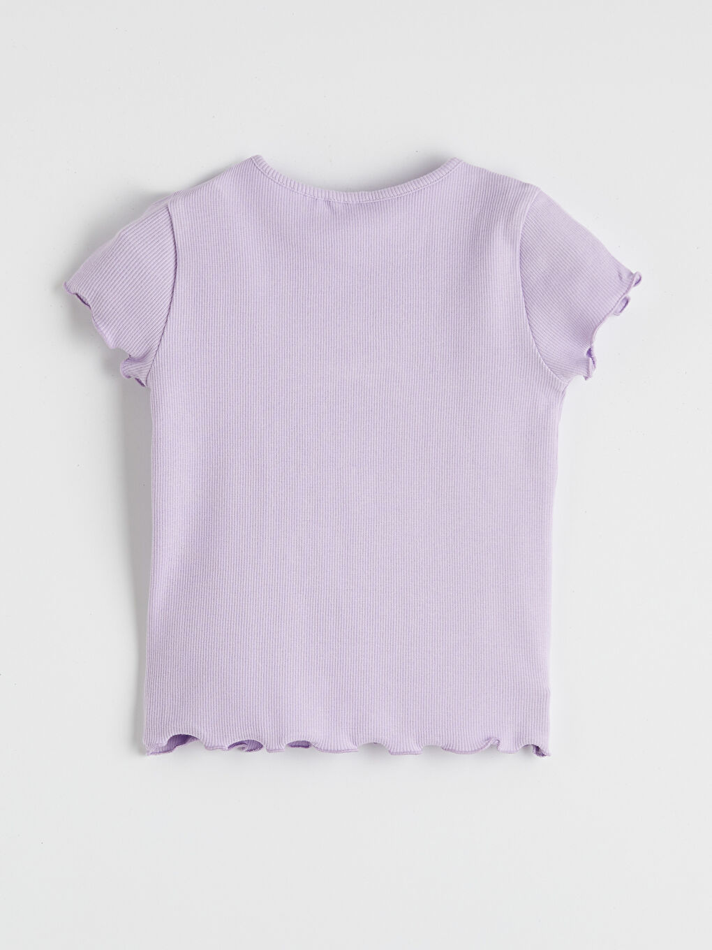 Lila Kuromi Baskılı Kız Çocuk Tişört-1