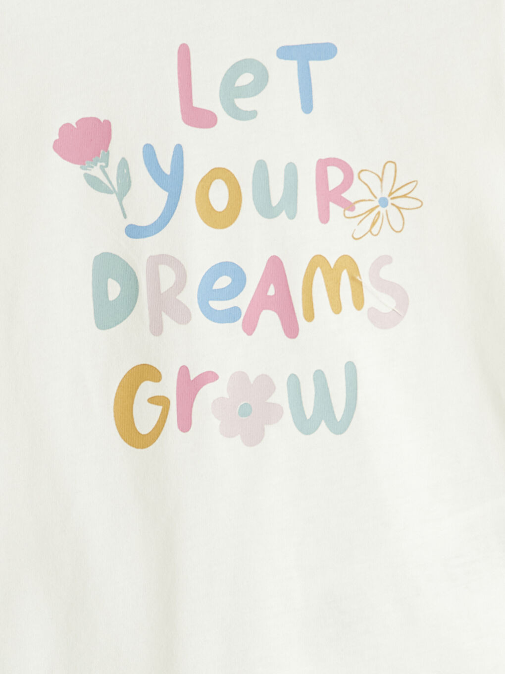 Pembe Baskılı Kız Bebek Çıtçıtlı Body ve Tayt-2