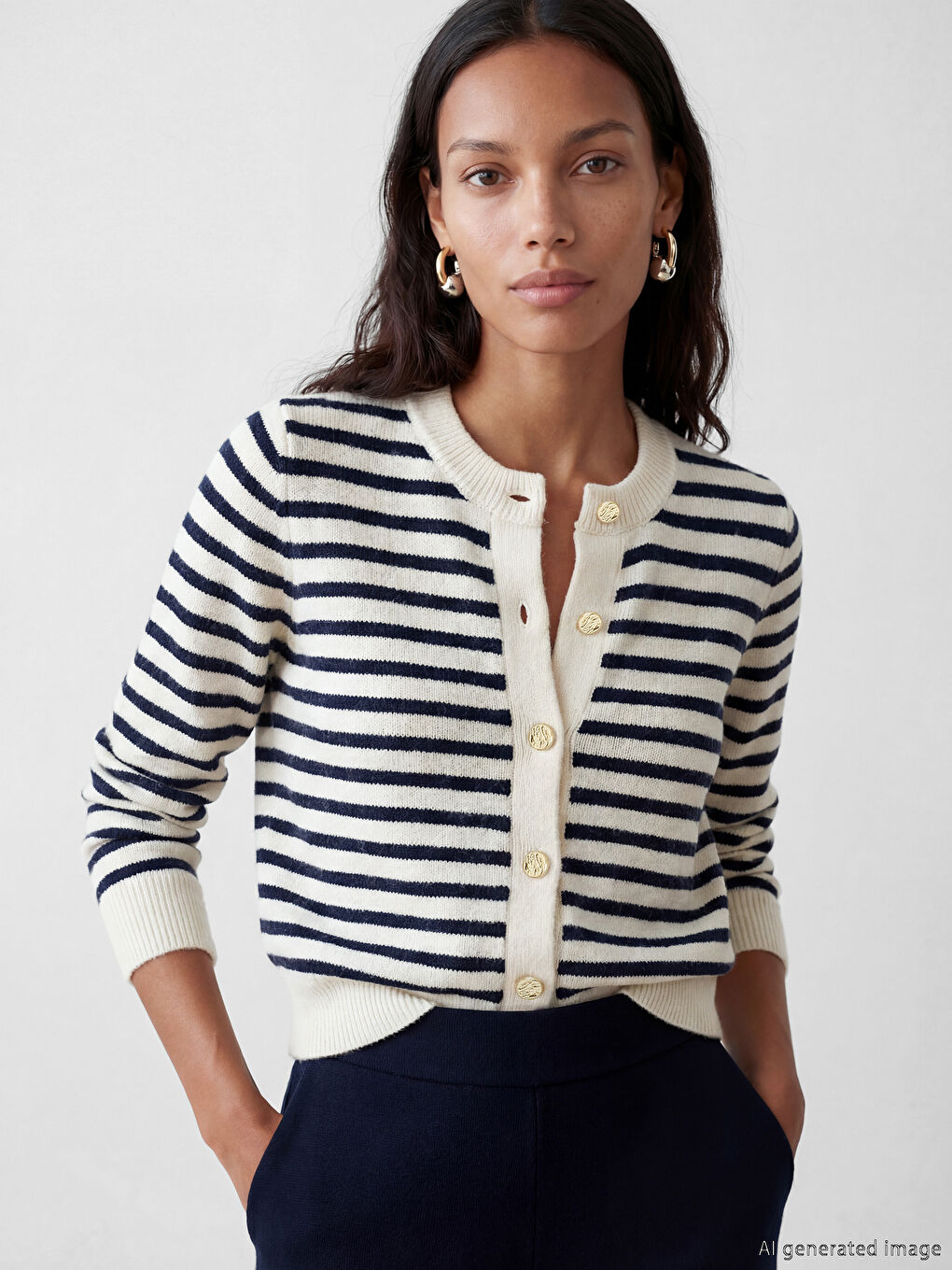 Cardigan ÉCROU Femme