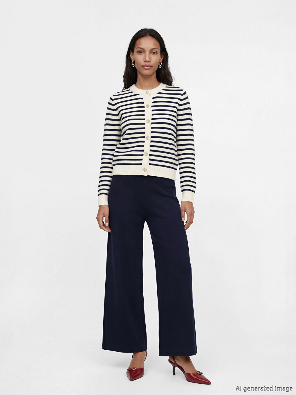 Cardigan ÉCROU Femme-1