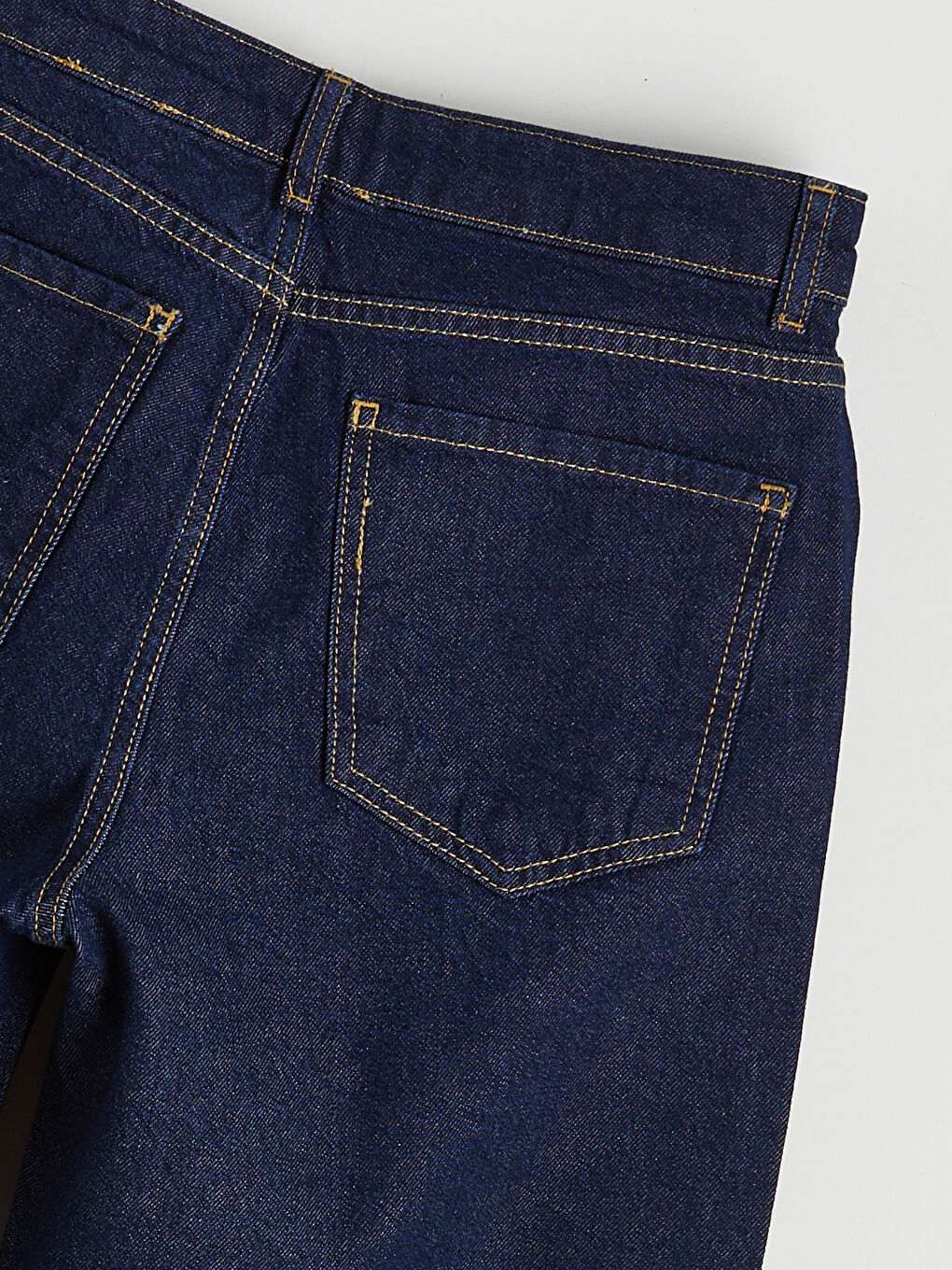 İndigo Wideleg Kadın Jean Pantolon-1