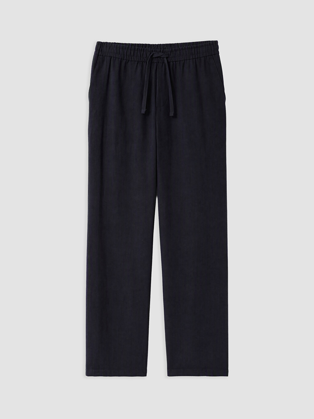 Lacivert Regular Fit Beli Lastikli Erkek Pantolon