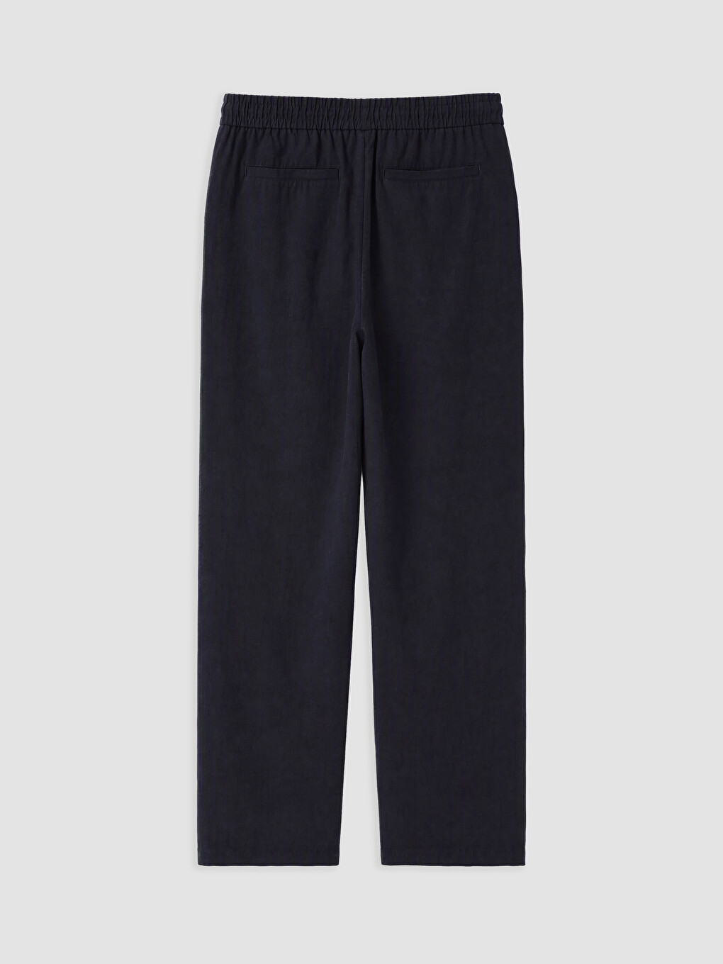 Lacivert Regular Fit Beli Lastikli Erkek Pantolon-1