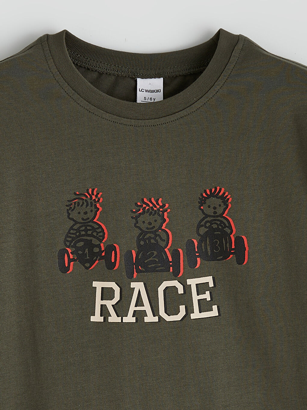 Haki Baskılı Erkek Çocuk Şortlu Pijama Takımı-2