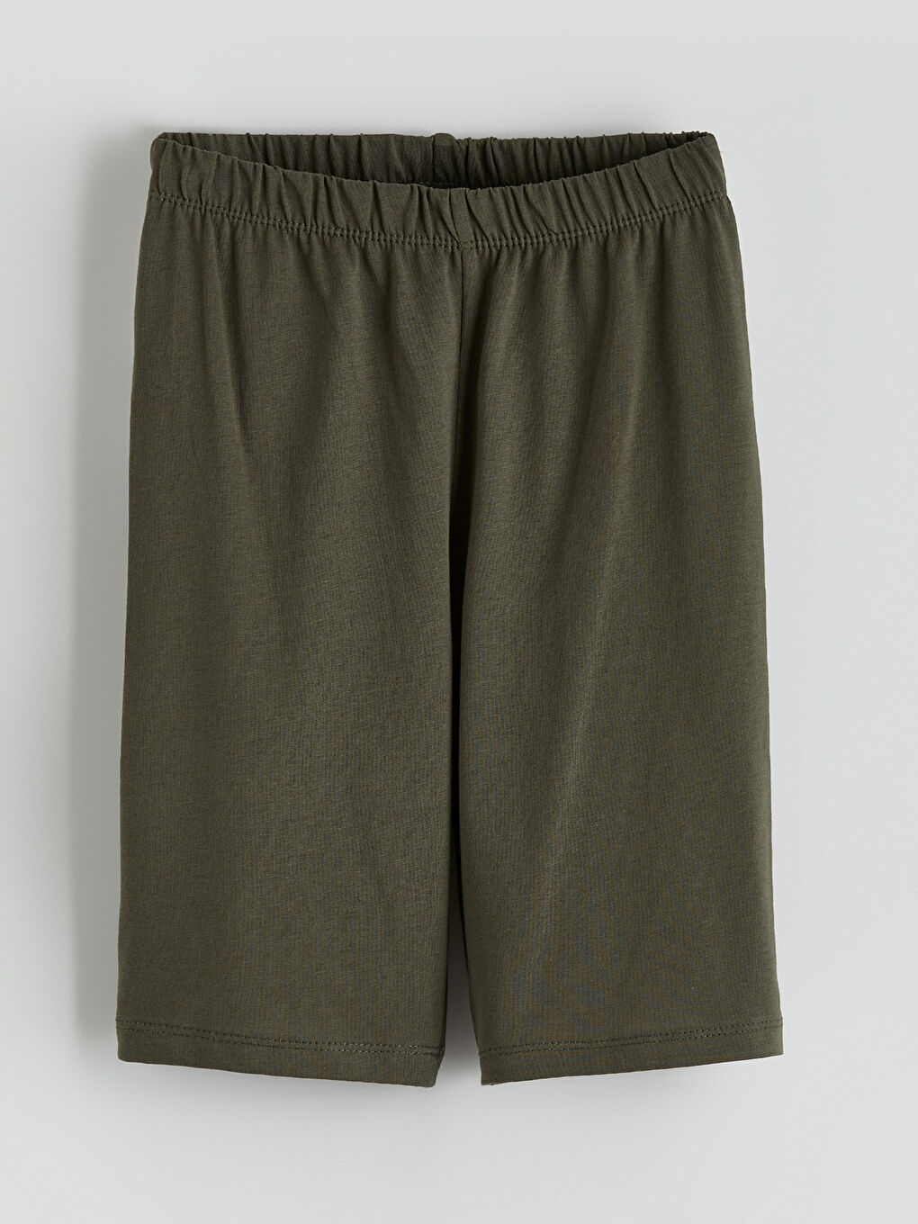 Haki Baskılı Erkek Çocuk Şortlu Pijama Takımı-4