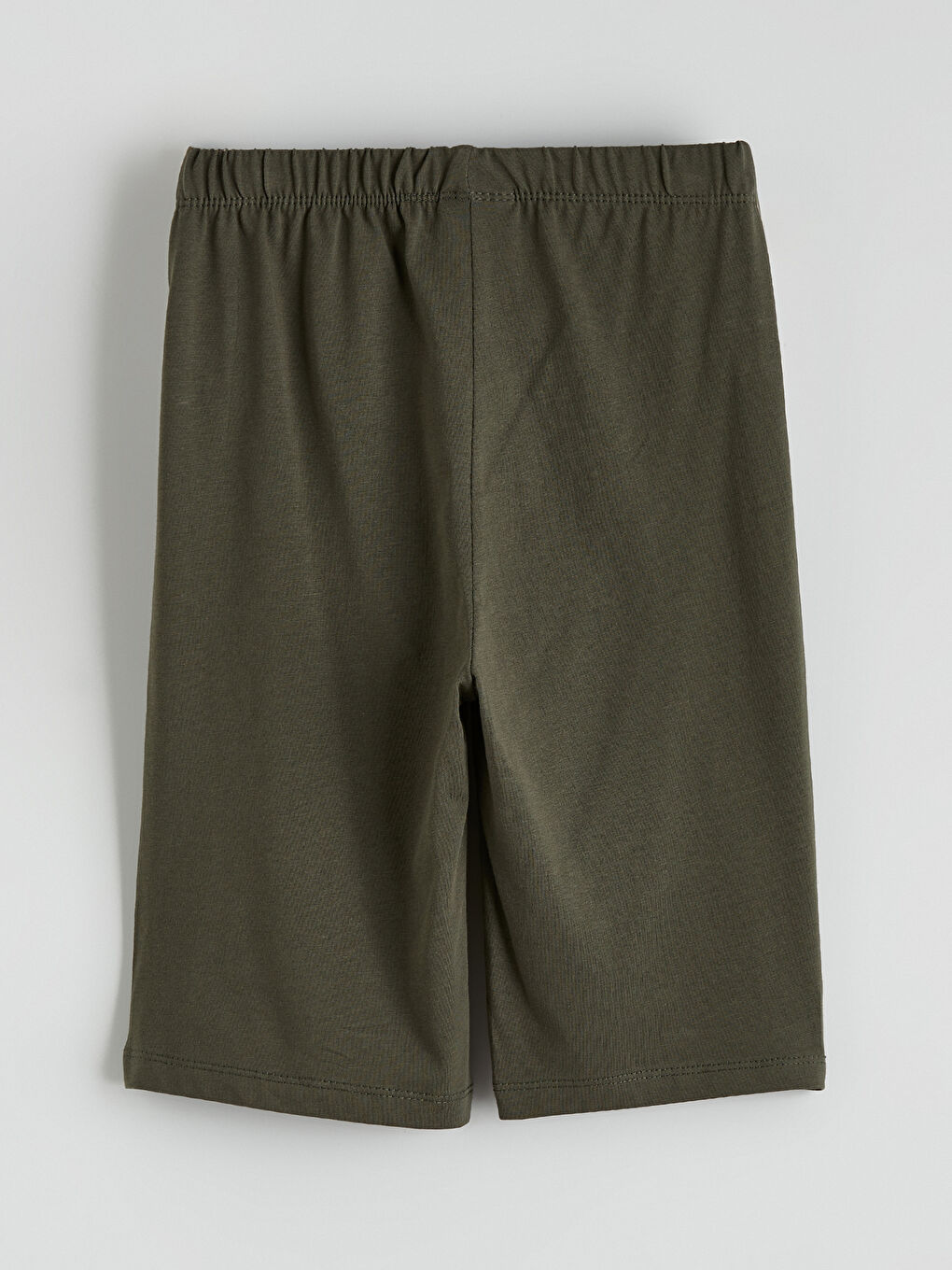 Haki Baskılı Erkek Çocuk Şortlu Pijama Takımı-6