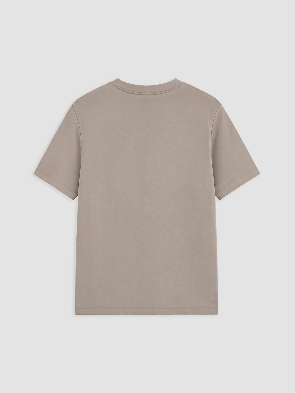 Man Beige T-Shirt-1