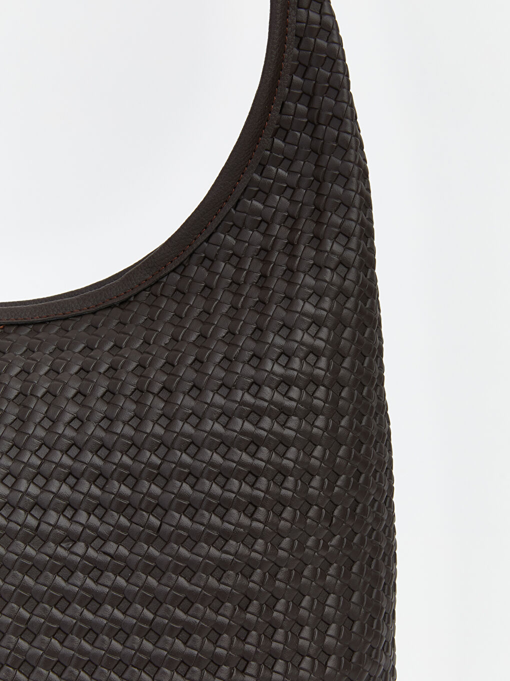 حقيبة كتف نساء بمظهر الجلد-2