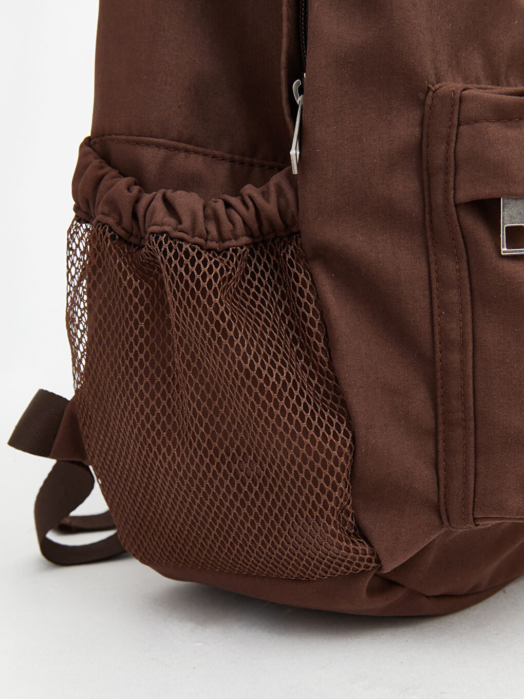 Kahverengi Ayarlanabilir Askılı Kadın Sırt Çantası-3