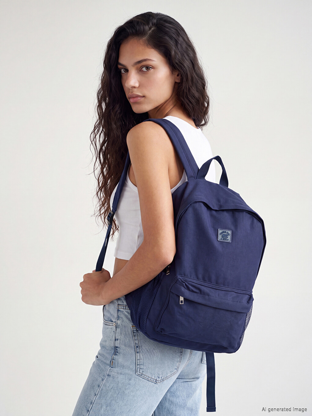 Adjustable Strap Women's Backpack
