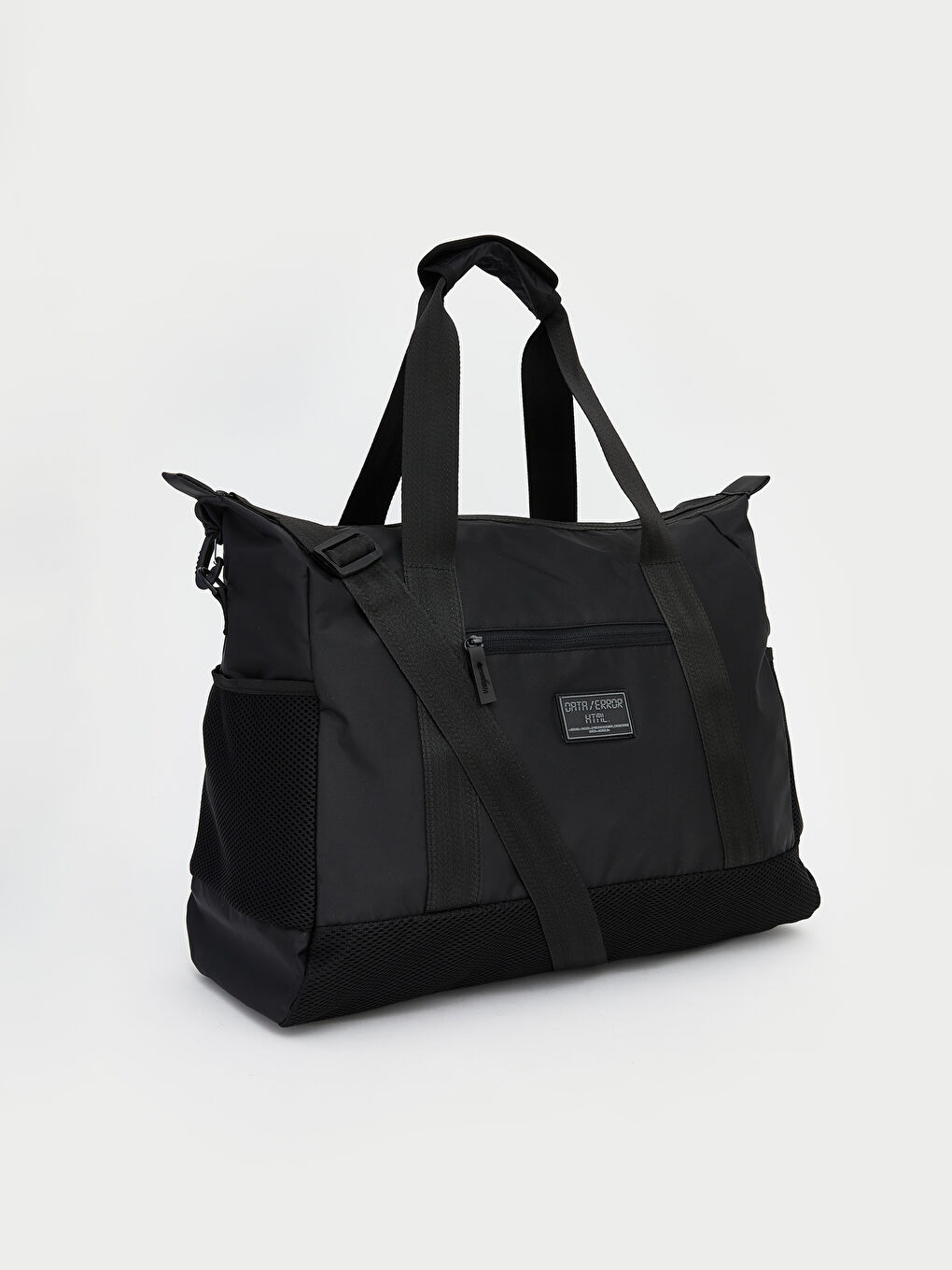 Siyah Fermuarlı Kadın Omuz Çantası-1