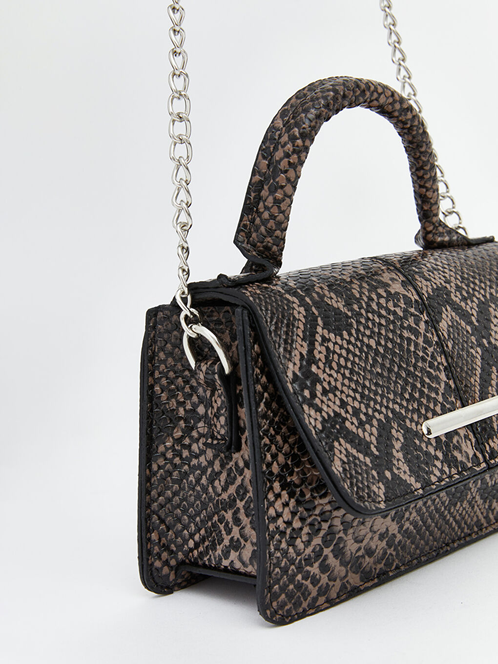 Flap Women's Shoulder Bag with Chain Strap-1