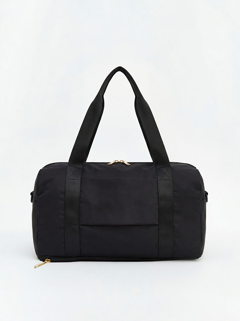 Siyah Ayarlanabilir Askılı Kadın Spor Çantası-1