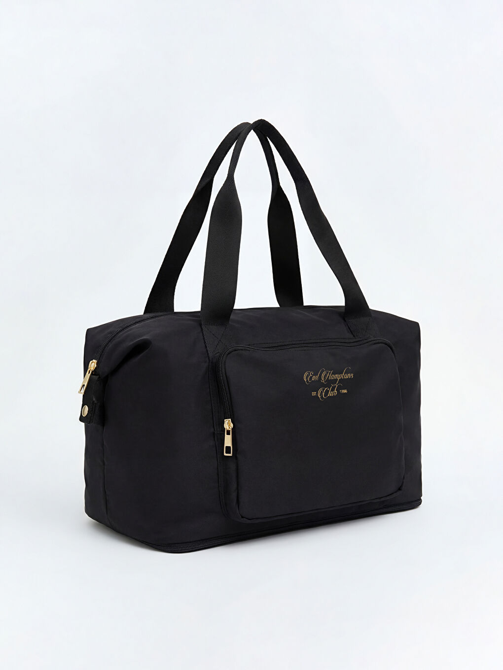 Siyah Ayarlanabilir Askılı Kadın Spor Çantası-3