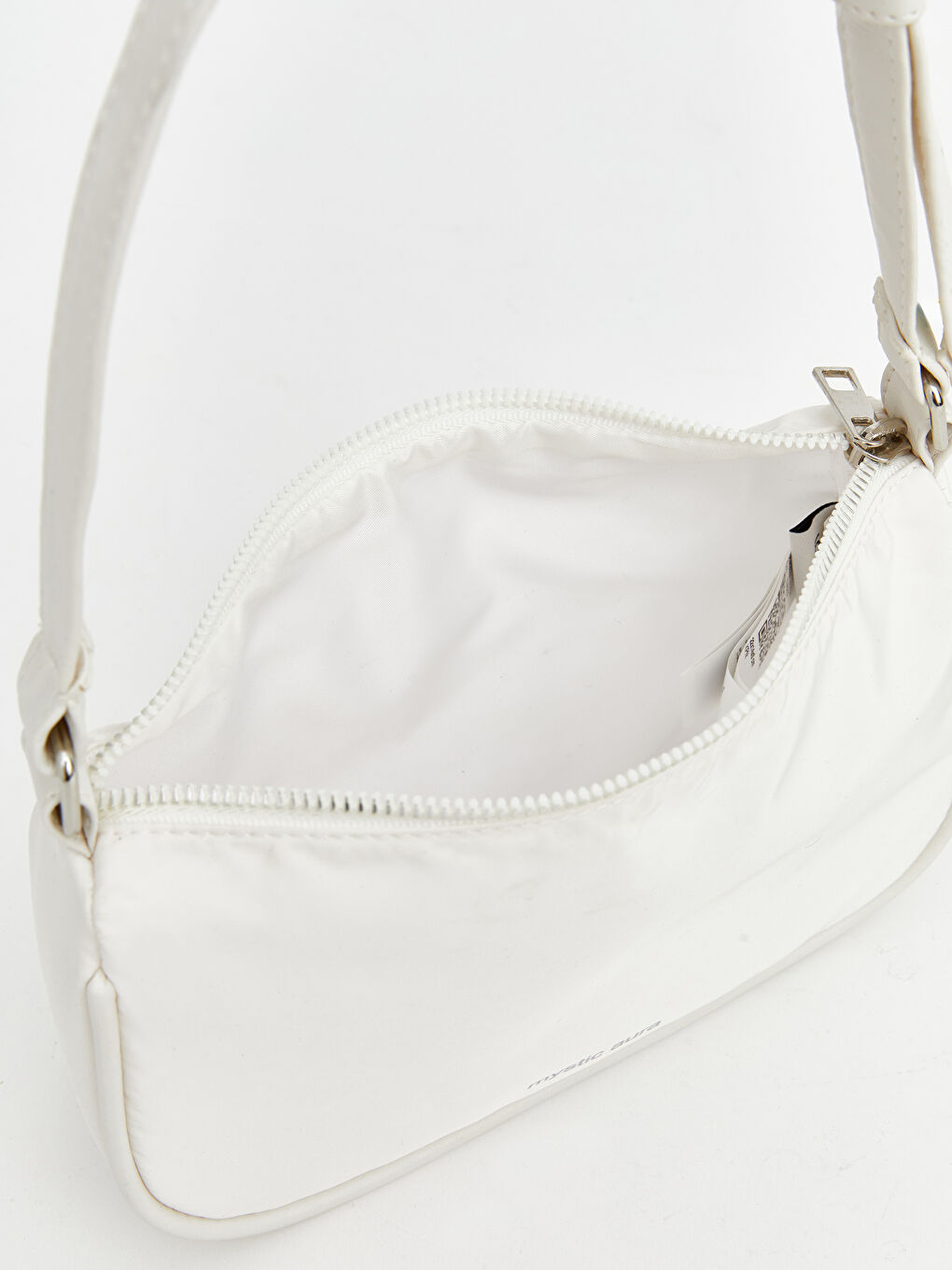 Ekru Deri Görünümlü  Kız Çocuk Omuz Çantası-2