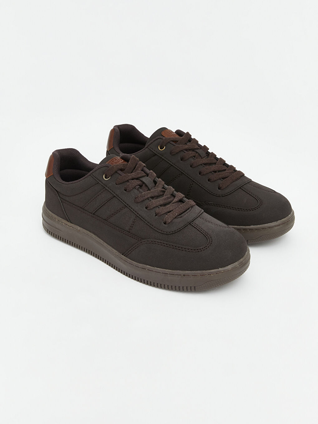 Kahverengi Süet Görünümlü Erkek Spor Ayakkabı