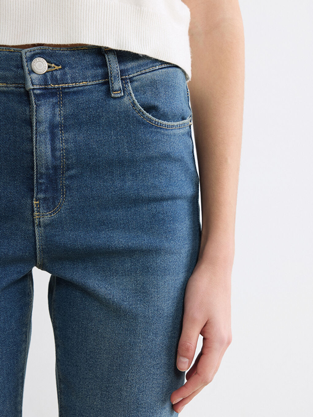 İndigo Jüpiter Süper Skinny Fit Kadın Jean Pantolon-2