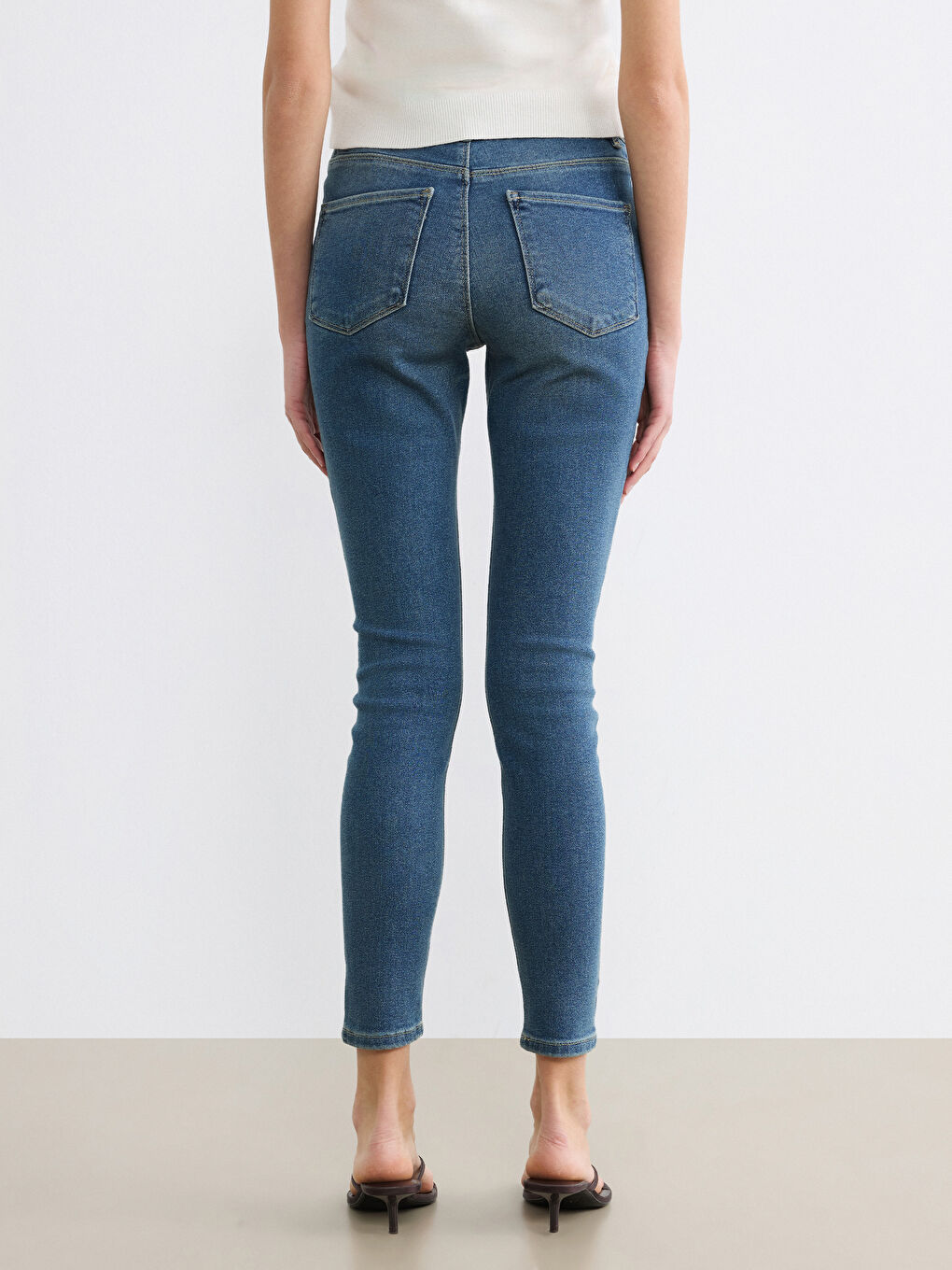 İndigo Jüpiter Süper Skinny Fit Kadın Jean Pantolon-3