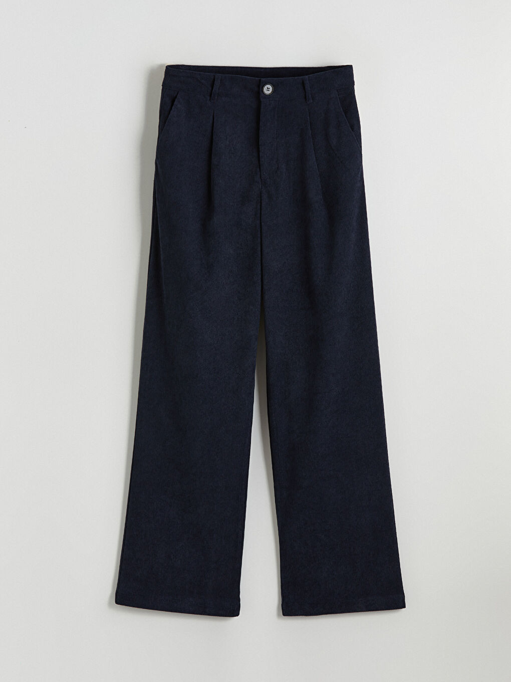 Свободные женские бархатные брюки-4