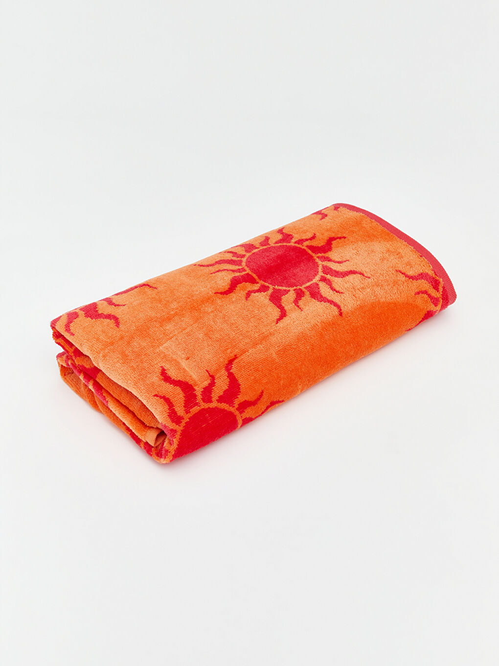Жінка ОРАНЖЕВИЙ Пляжний рушник-1