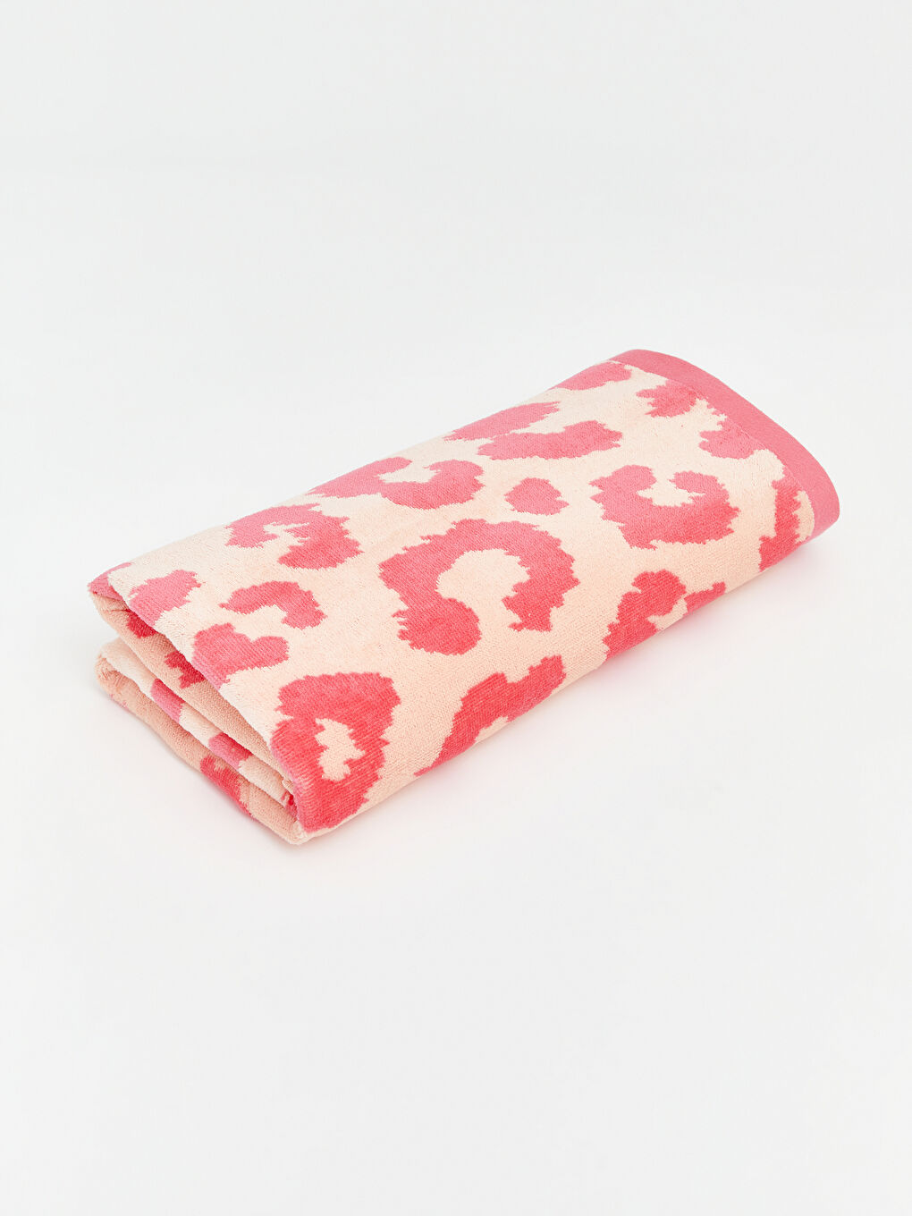 Damen Strandtuch mit Leopardenmuster 70x150 cm-1