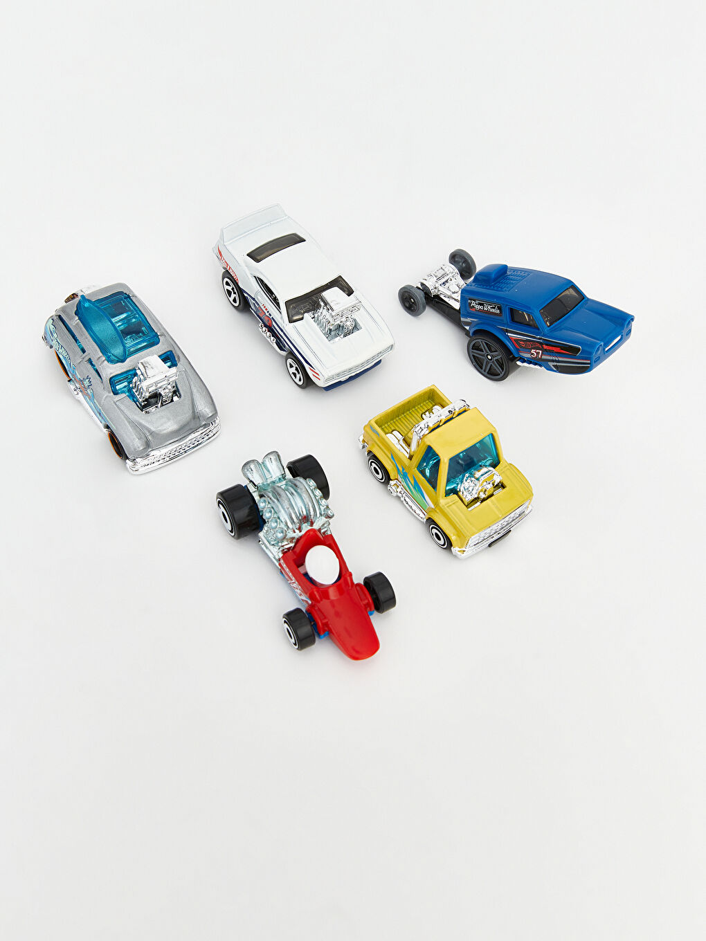 Hot Wheels Beşli Araba Seti Tooned JBJ85-2