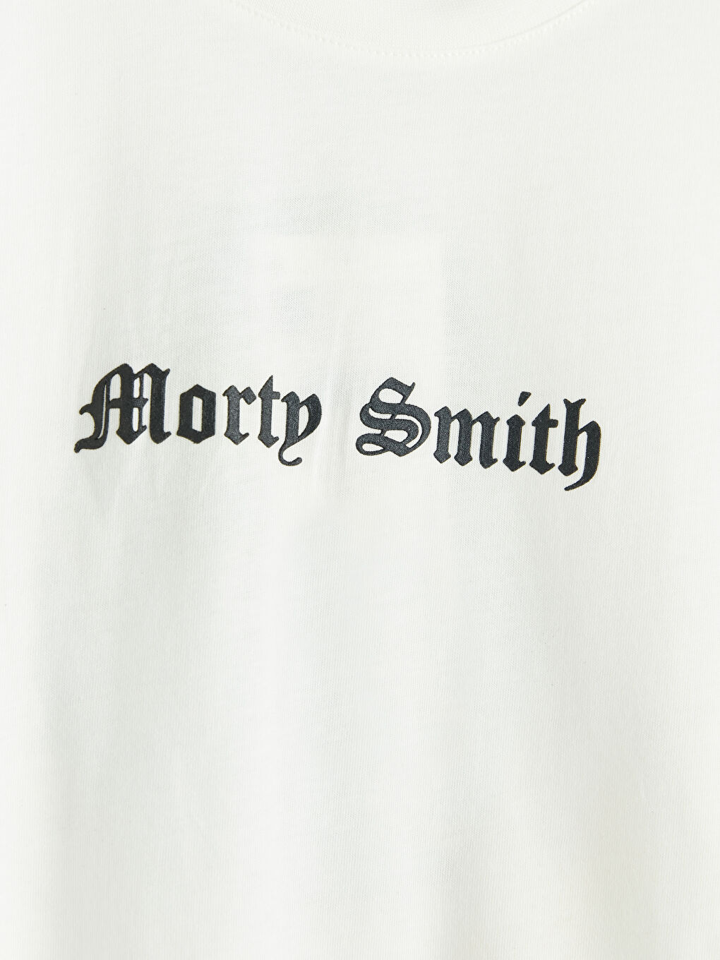 Ekru Rick and Morty Baskılı Erkek Tişört-2